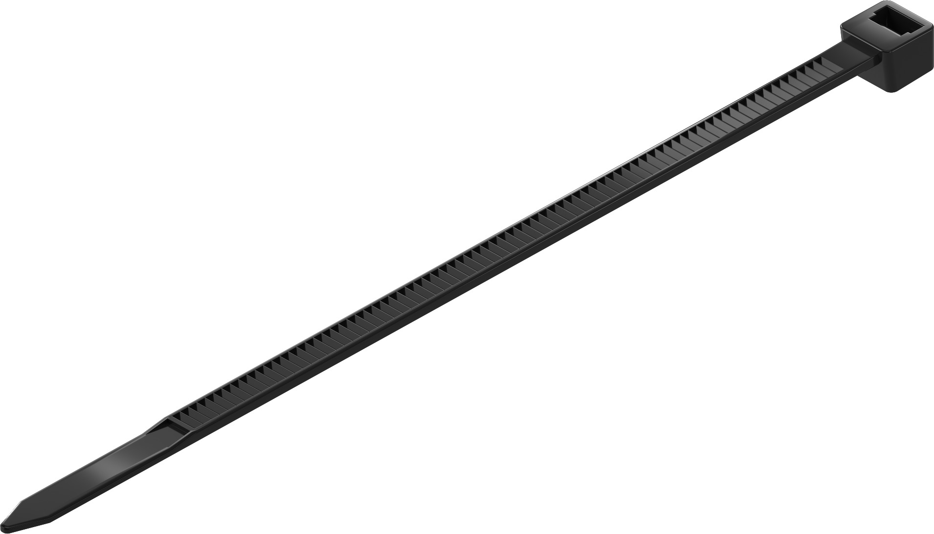 AlzaTools Sťahovacia páska 3,6 x 300 mm (100 ks) čierna