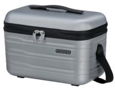 American Tourister Flashline Beauty Case Sky Silver
