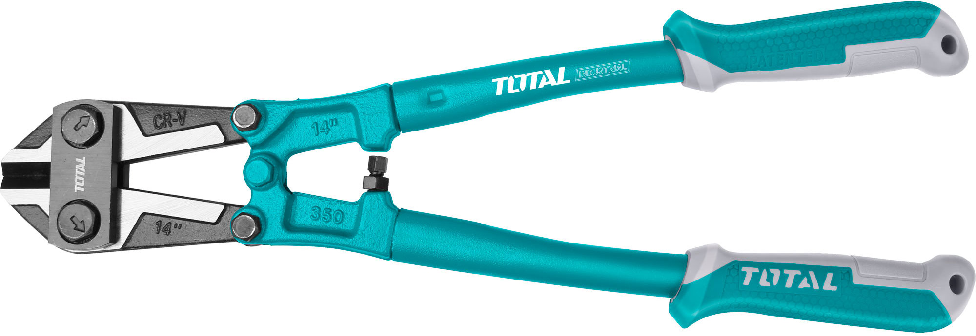 TOTAL Kliešte štiepacie pákové, industrial, 600 mm/24", CrV, THT113246