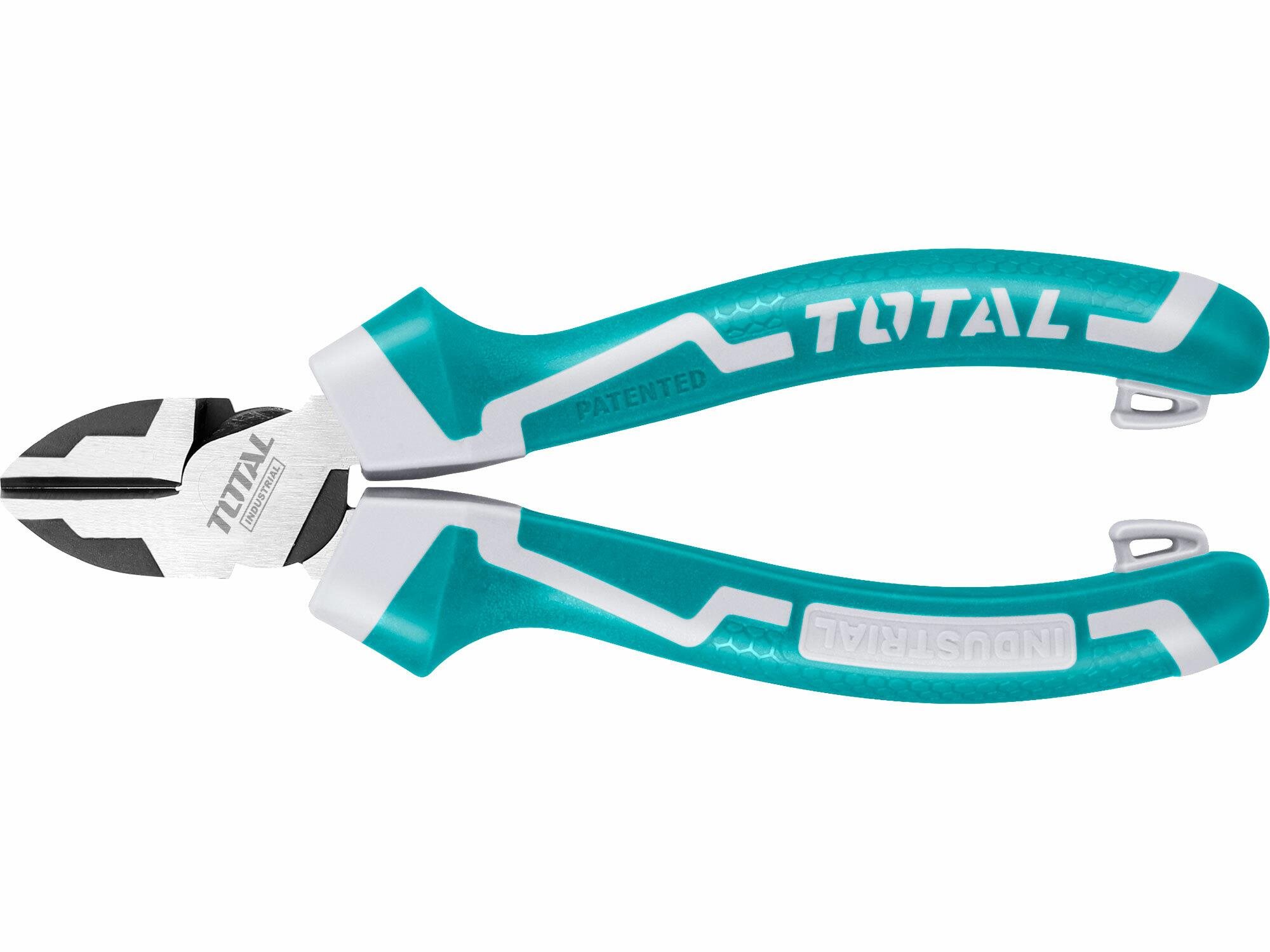 TOTAL-TOOLS Kliešte štiepacie bočné, 160 mm, industrial