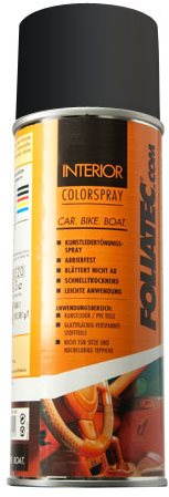 FOLIATEC Interior Color Spray – čierna matná