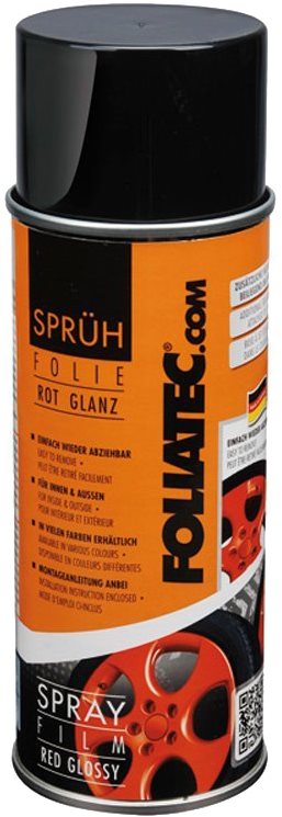 Foliatec v spreji, červená lesklá 400 ml