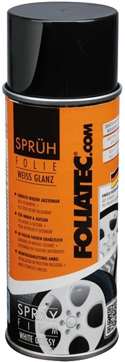 Foliatec v spreji, biela lesklá 400 ml