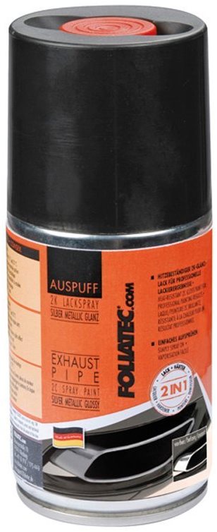 FOLIATEC - farba na koncovky výfuku - čierná lesklá