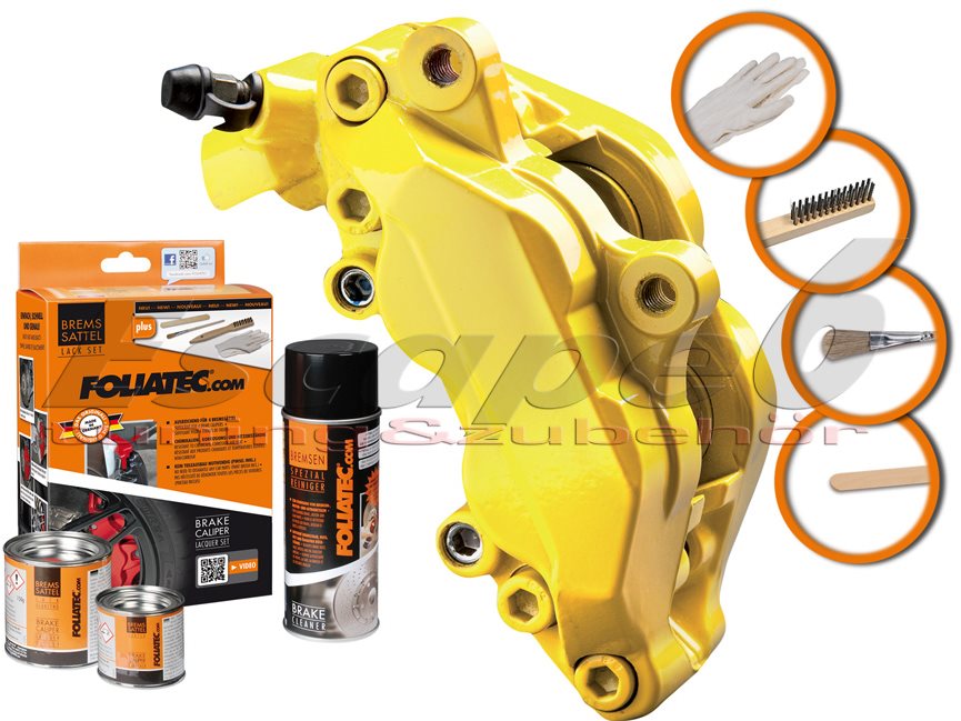FOLIATEC - farba na brzdy - žltá