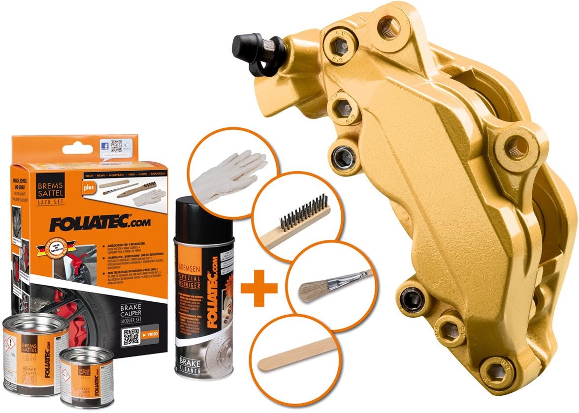 FOLIATEC - farba na brzdy - zlatá