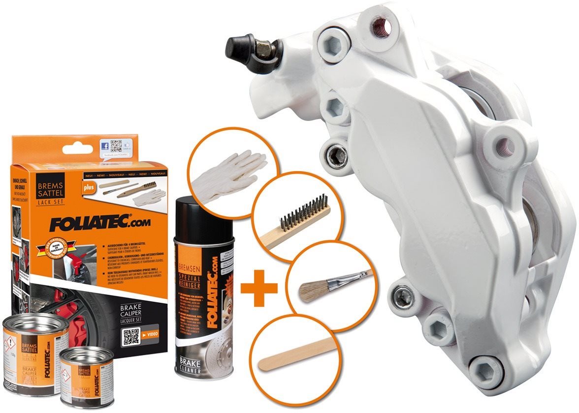 FOLIATEC - farba na brzdy - biela