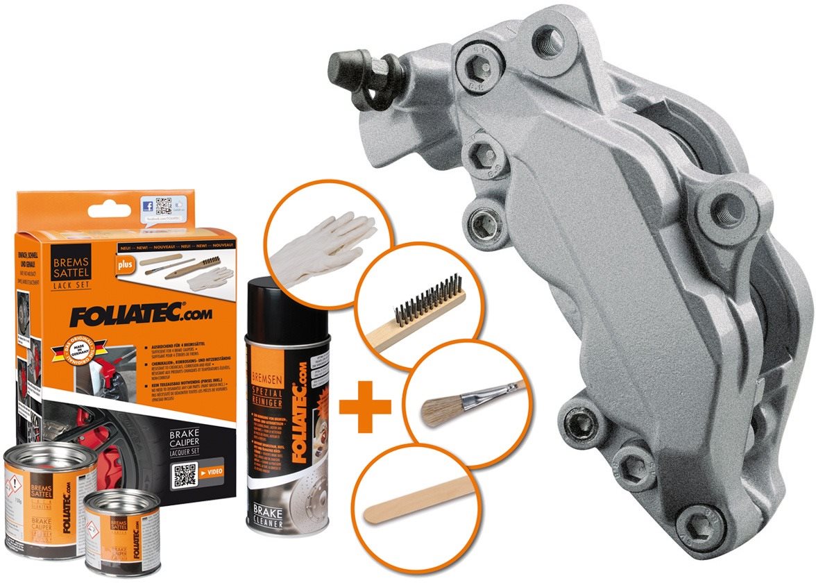 FOLIATEC - farba na brzdy - strieborná