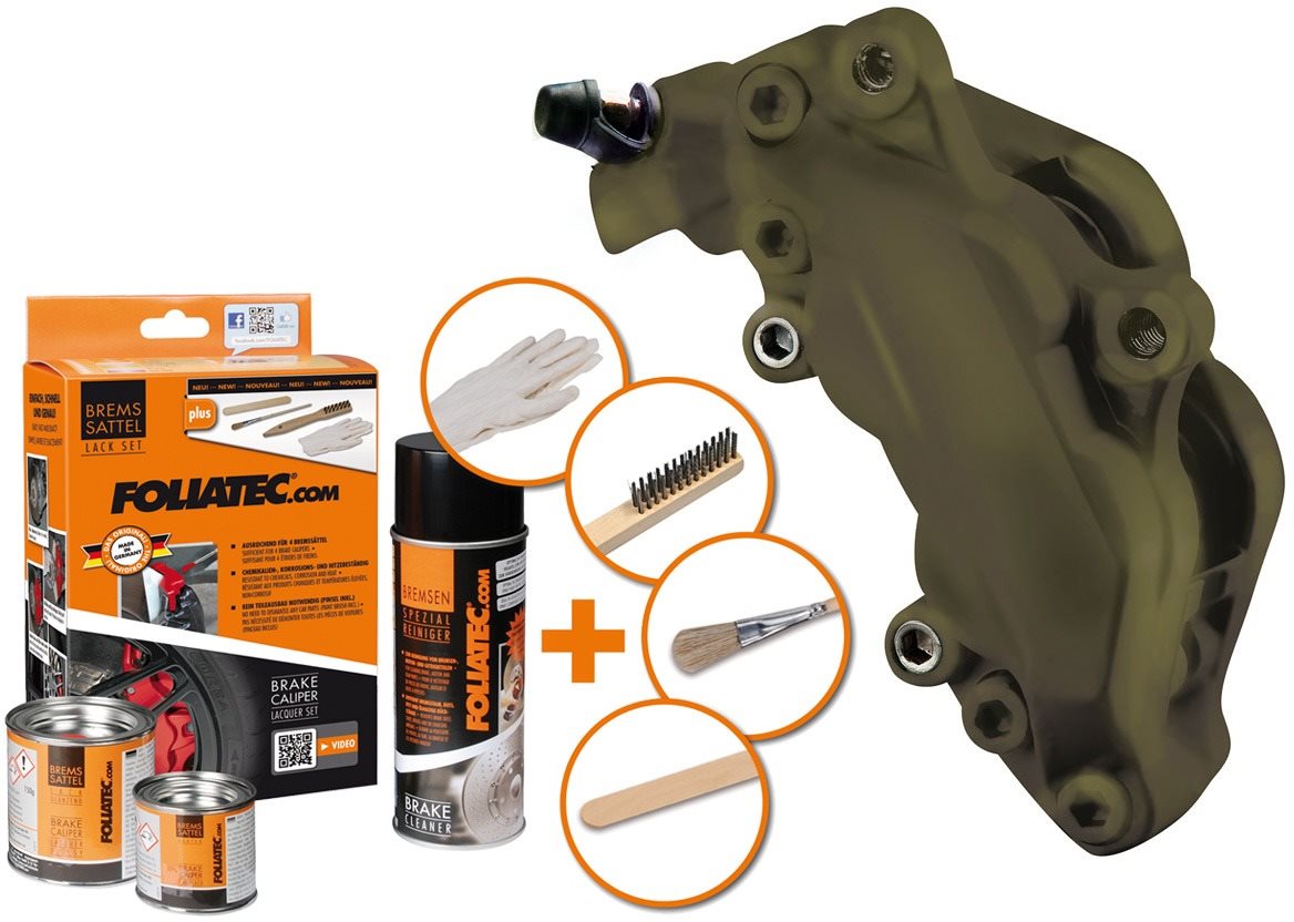 FOLIATEC - farba na brzdy - zelená matná