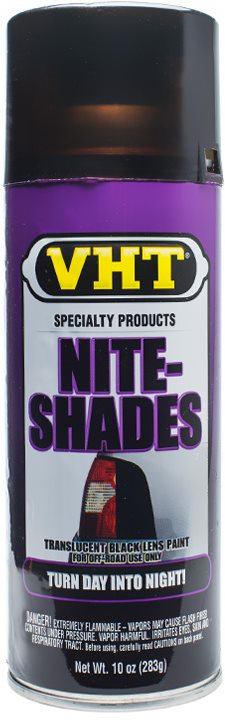 VHT Nite Shades čierny sprej na tónovanie svetlometov