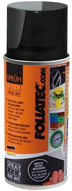 FOLIATEC – v spreji – čierna matná
