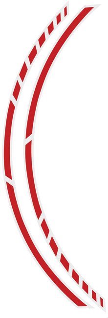 FOLIATEC – samolepiaca linka na obvod bicykla RACING – červená