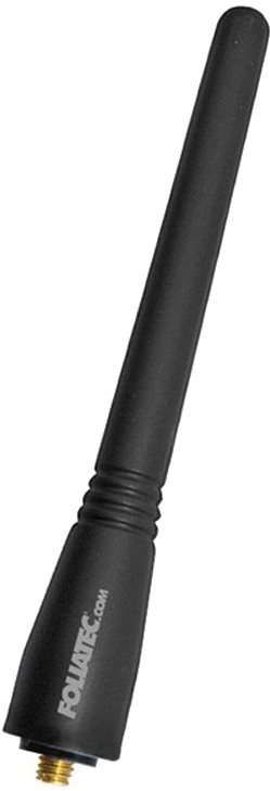 FOLIATEC – alu auto anténa Sport – čierna 10,5 cm