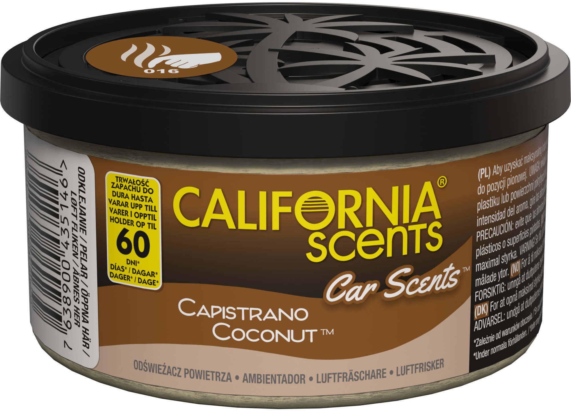 California Scents, vôňa Car Scents Capistrano Coconut