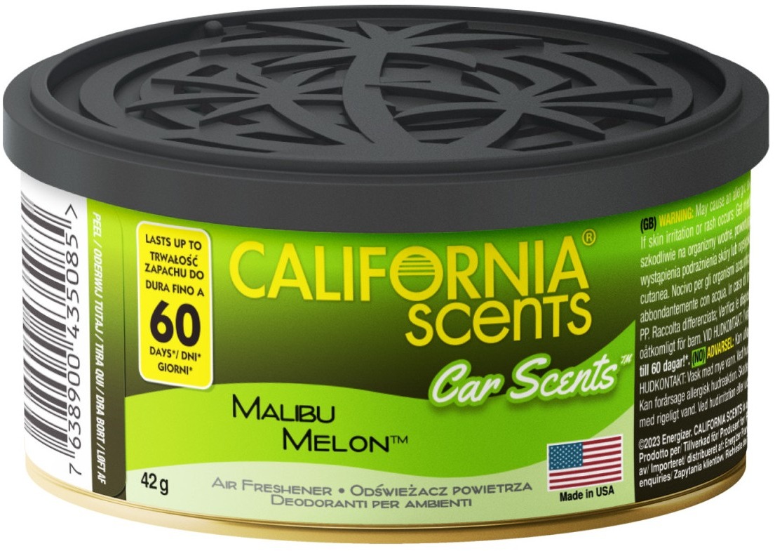 California Scents, vôňa Car Scents Malibu Melon