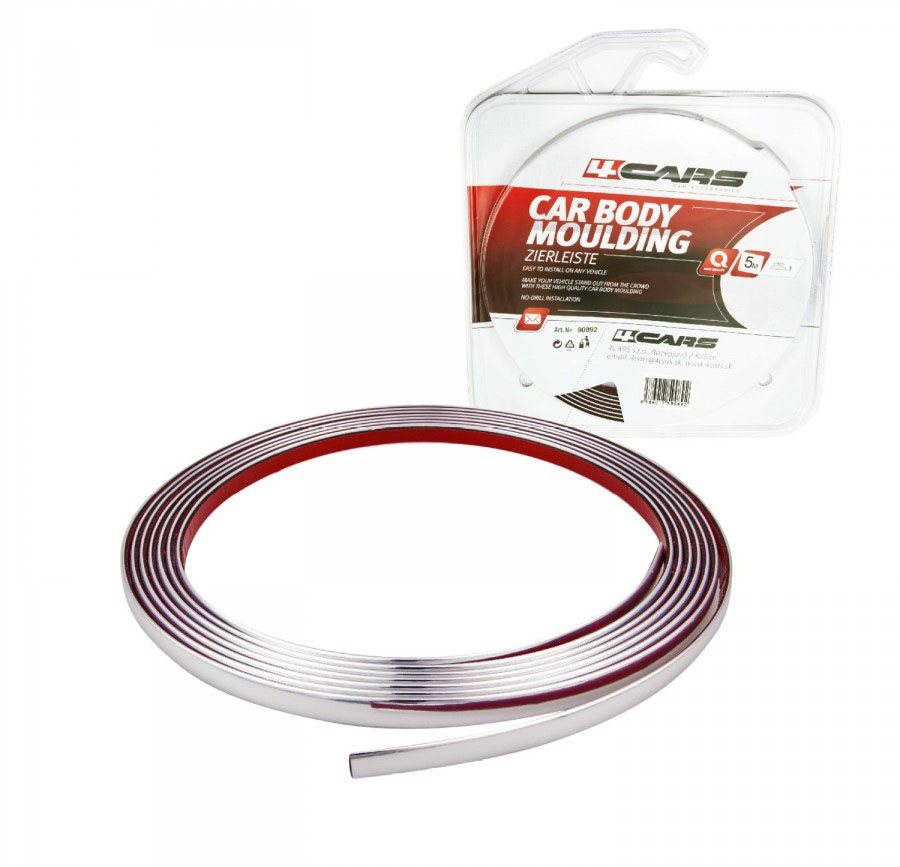 4CARS Bočné lišty 12mm × 3mm × 5m