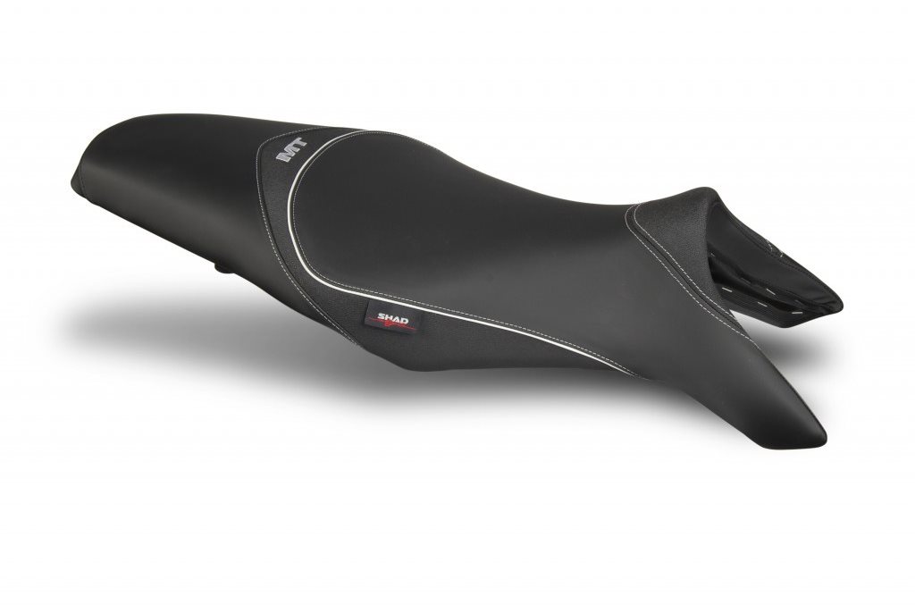 SHAD Komfortné sedlo čierno/sivé, sivé švy pre YAMAHA MT-09 (2013 – 2016)