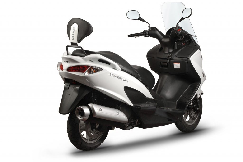 SHAD Montážna súprava opierky pre Suzuki UH 125/200 Burgman (07 – 16)