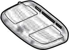 SHAD Platňa pre kufre SH45/SH39/SH42