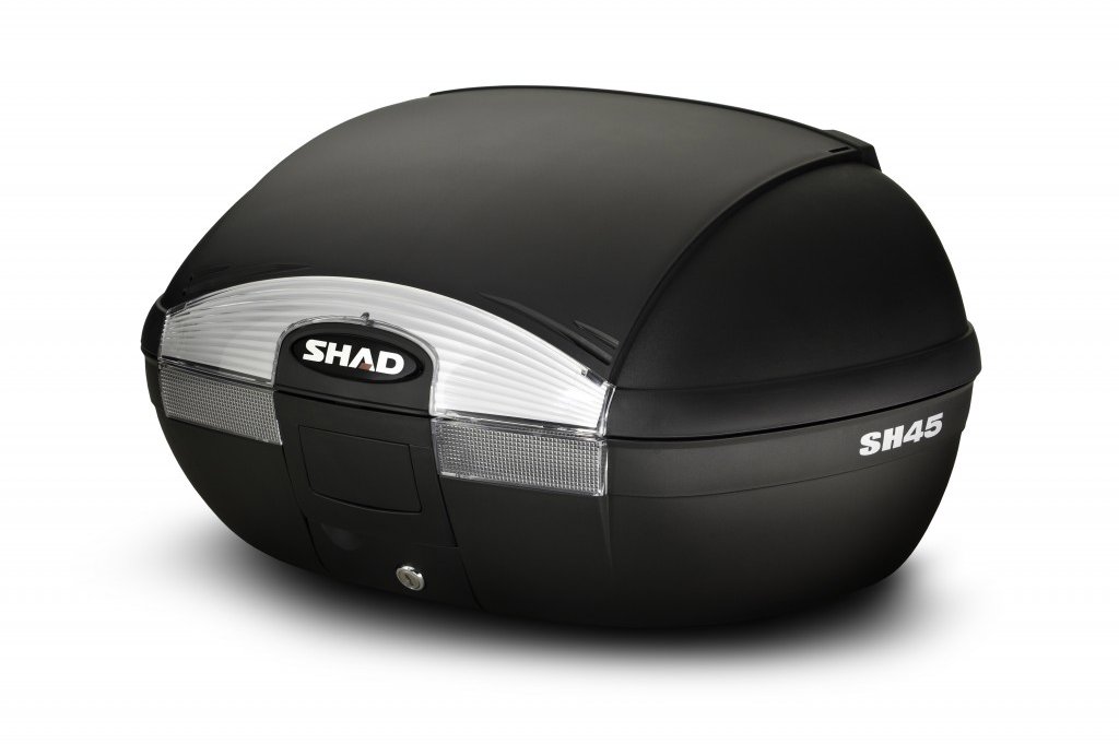 SHAD Vrchný kufor na motorku SH45 čierny