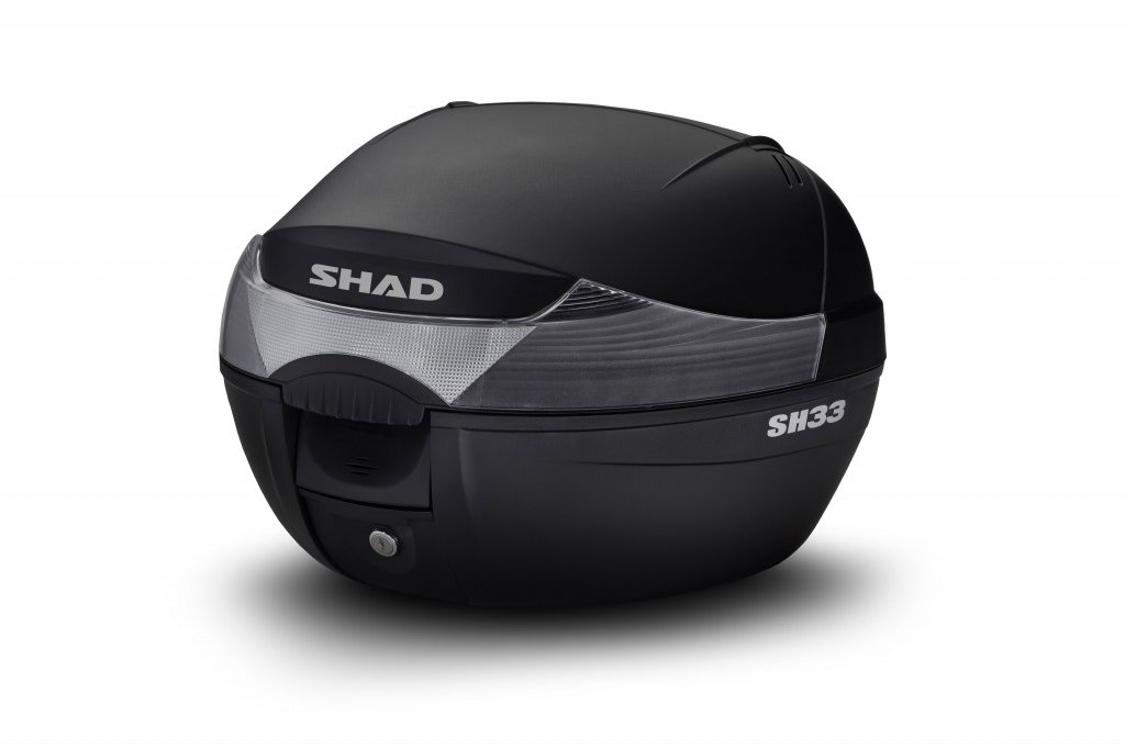 SHAD Vrchný kufor na motorku SH33 čierny