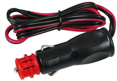 LAMPA Zástrčka do zapaľovača 12/24V s káblom 200cm