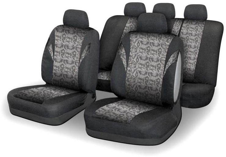 COMPASS Poťahy sedadiel sada 9 ks JACK III. AIRBAG