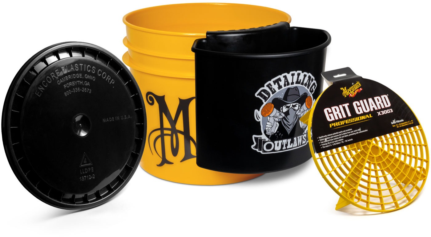 MEGUIAR'S Vedro s vložkou, vekom a buckanizer 13,25 l