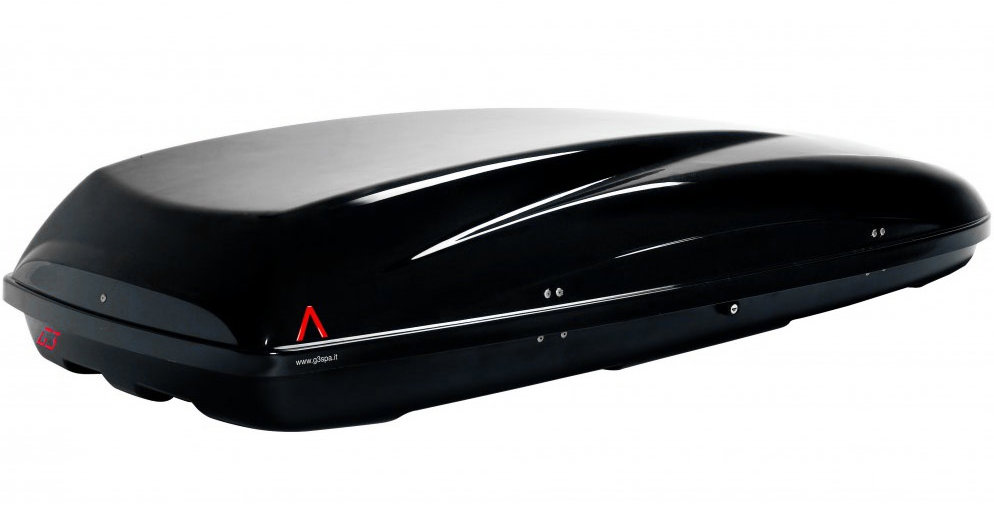 G3 Helios 480 Black - objem 390 l, obojstranné otváranie, čierna lesklá metalíza