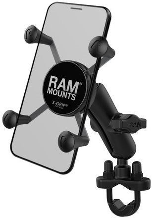 RAM Mounts kompletná zostava držiaku mobilného telefónu X-Grip s objímkou na riadidlá