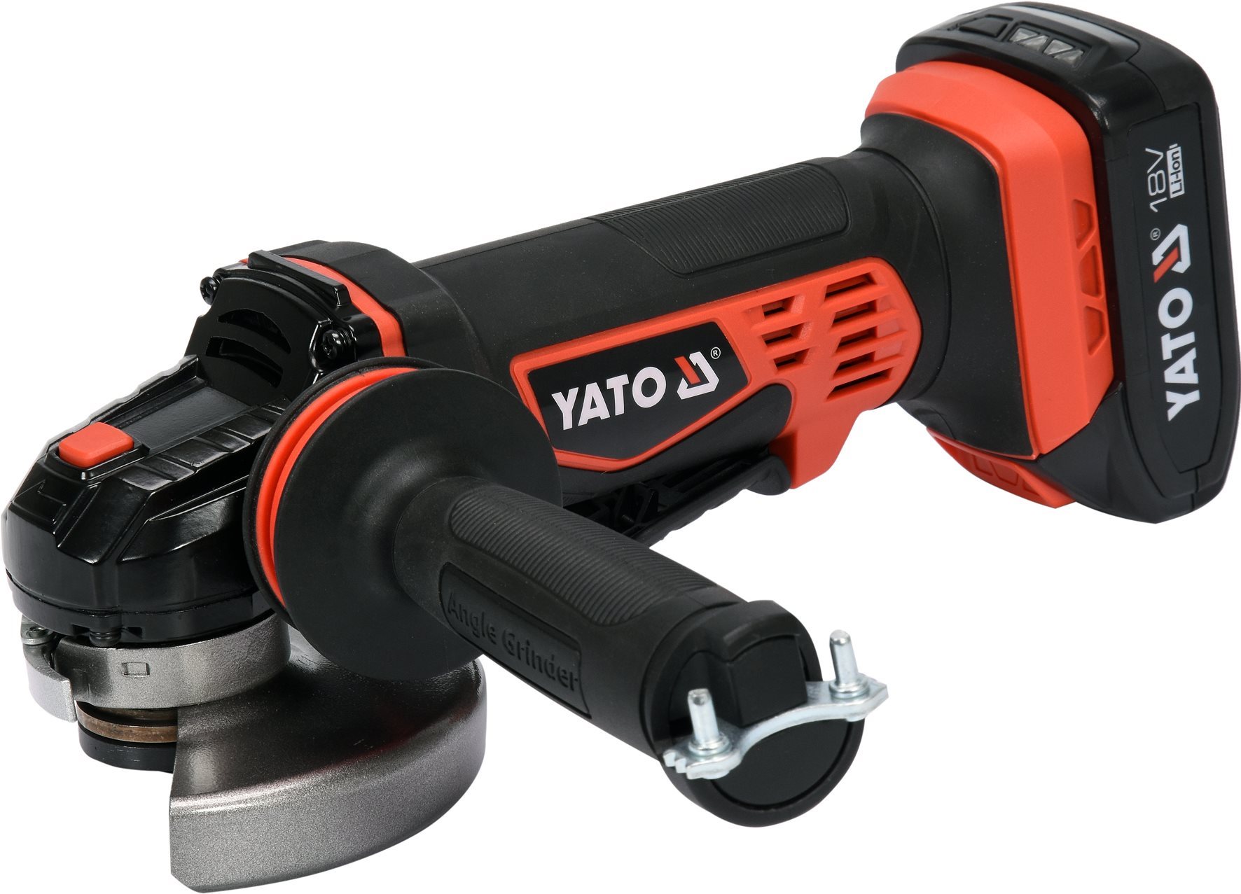 YATO Uhlová brúska AKU 125 mm 18 V v sade YT-82826 (1× 2 Ah)