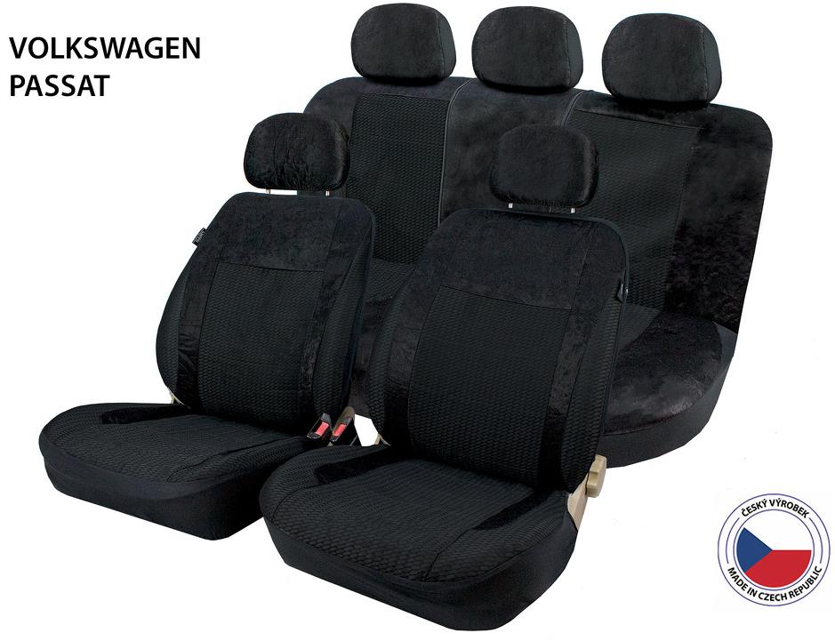 CAPPA autopoťahy Perfetto AL Volkswagen Passat, čierne