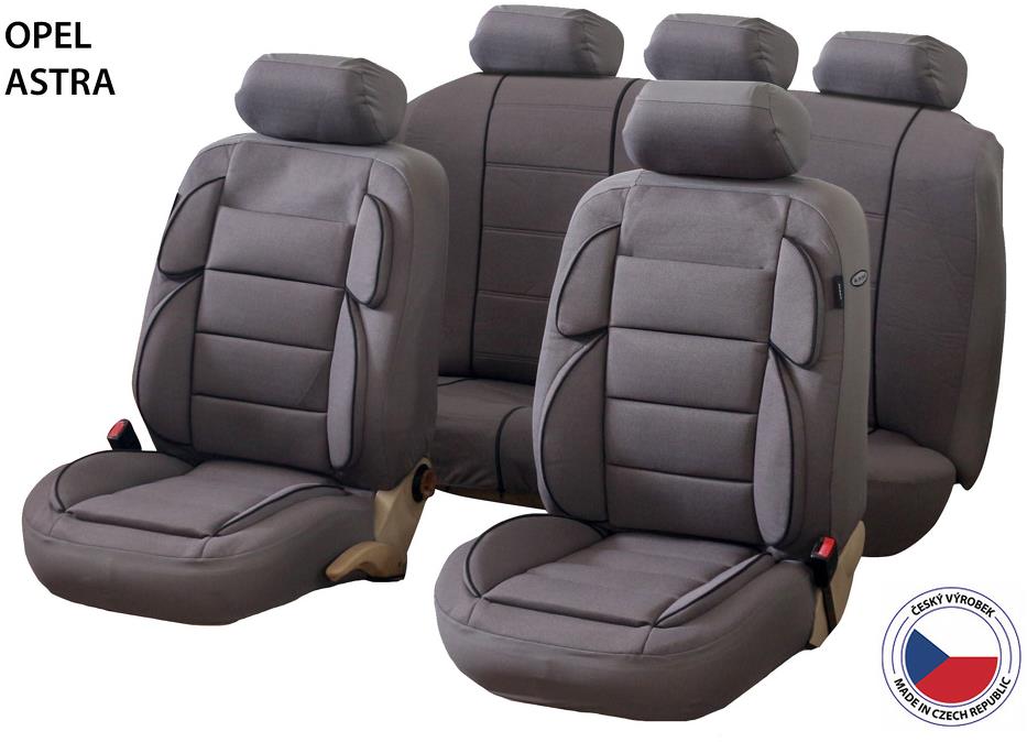 CAPPA autopoťahy Perfetto YL Opel Astra, sivé