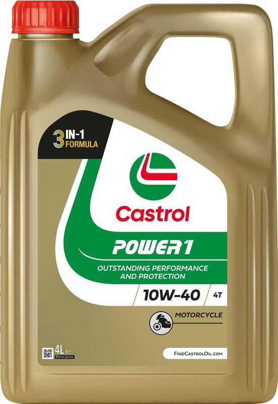 CASTROL Power 1 4T 10 W – 40 4lt