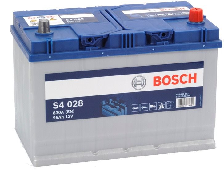 BOSCH S4 028, 95 Ah, 12 V (0 092 S40 280) - UAMK inštalácia do vozidla