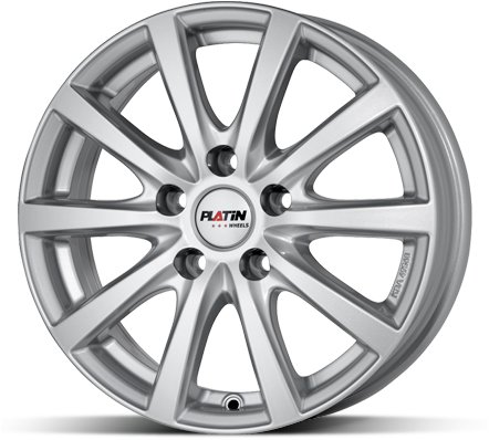 Platin P69 Silver 7 × 17, 5 × 100, ET35