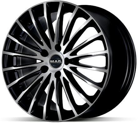 MAK Fatale Black 8 × 18, 5 × 112, ET30