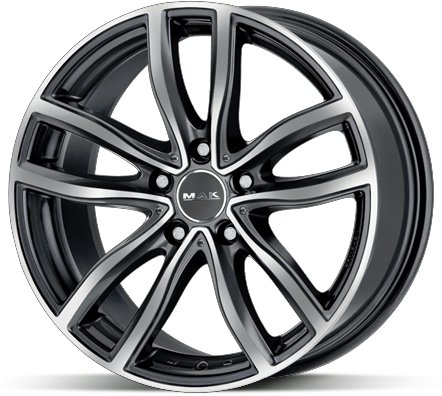 MAK Fahr GunMetal 9,5 × 19, 5 × 112, ET39