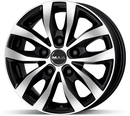 MAK Load Black 7 × 17, 5 × 114, ET45