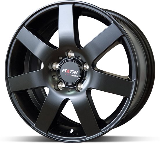 Platin P04 FullBlack 7 × 16, 5 × 120, ET45