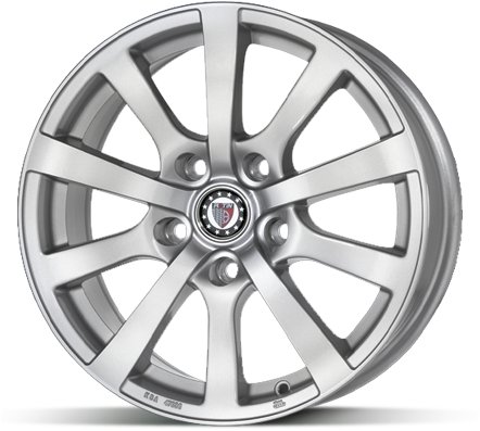 Platin P58 Silber 7 × 16, 5 × 114, ET40
