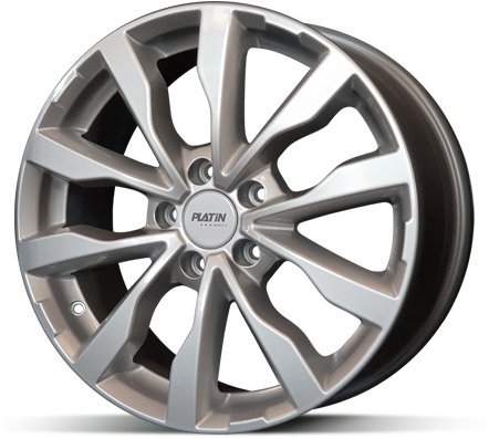 Platin P86 Silver 6,5 × 17, 6 × 130, ET54