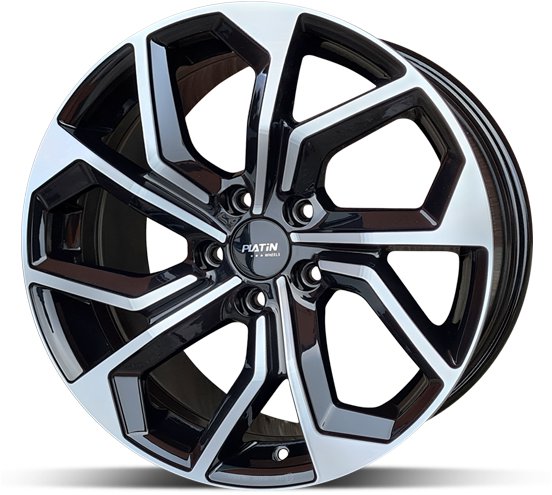 Platin P97 Black 7,5 × 18, 5 × 100, ET40