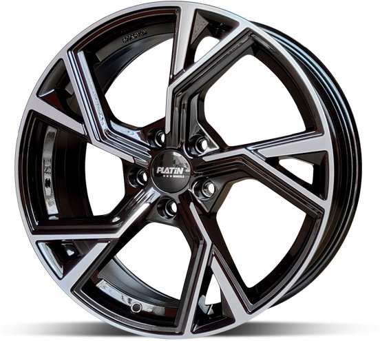 Platin P100 Black 8,5x19, 5x112, ET30