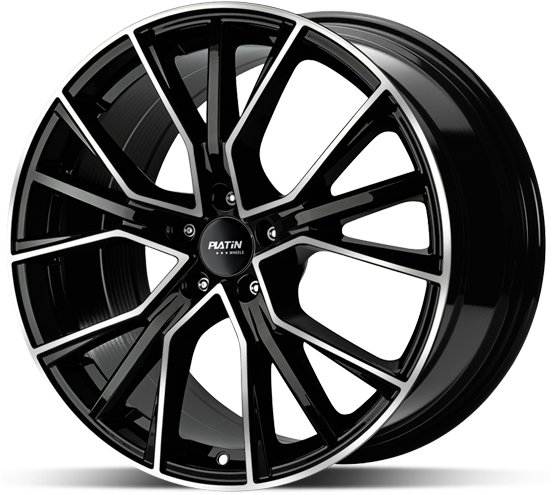 Platin P102 Black 8x18, 5x112, ET40