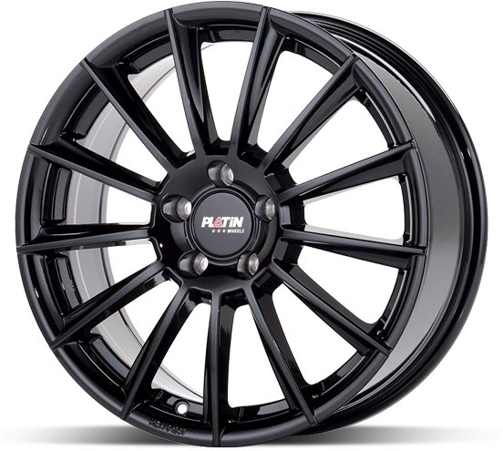 Platin P74 FullBlack 7 × 17, 5 × 112, ET51