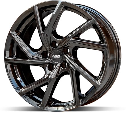 Platin P107 FullBlack 7,5 × 19, 5 × 114, ET54,5