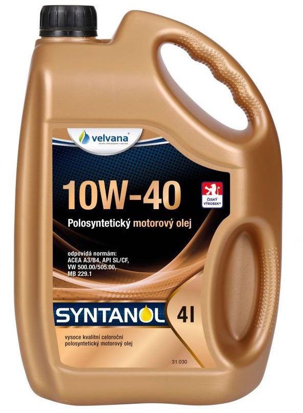 VELVANA Syntanol 10W-40, 4 l