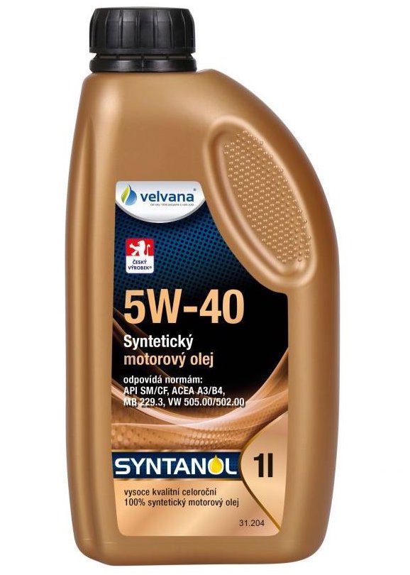 VELVANA Syntanol 5W-40 505.00, 1 l