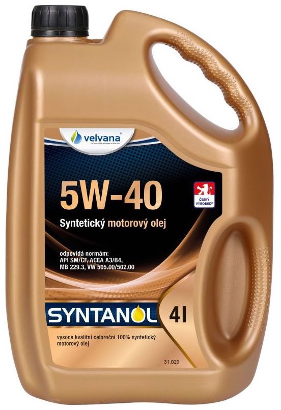VELVANA Syntanol 5W-40 505.00, 4 l